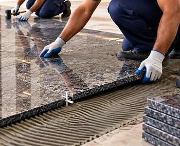 Granite Flooring price in Hyderabad is low & granite polishing 